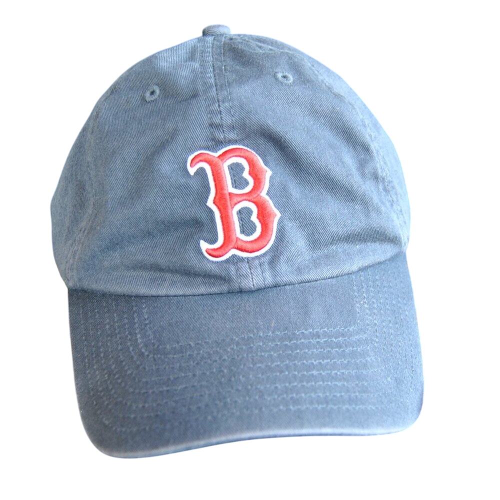 Boston Red Socks MLB Blue & Red Fitted Dad Hat Large